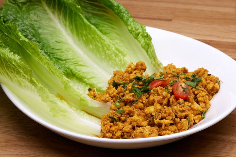 Chicken Lettuce Wrap