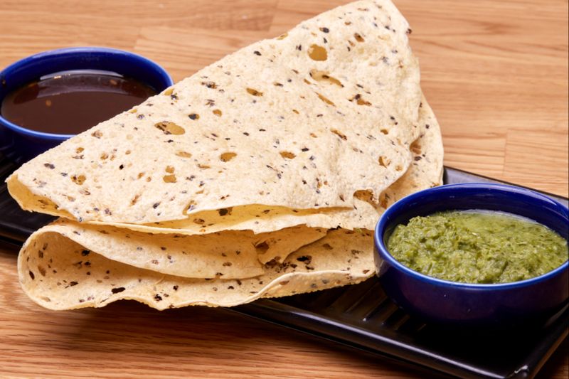 Papad -D With Sides